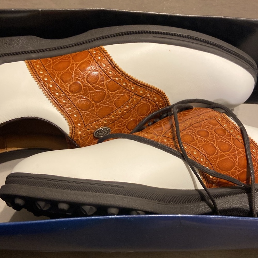 Vintage Callaway Golf Footwear Oxford Style Shoes - Picture 8 of 9